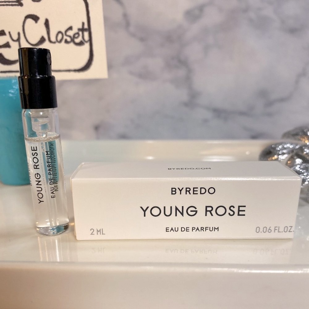 Byredo Young Rose EDP, Floral, Youth, Pepper, NEW - Sample 0.06 oz. 2 ml. - Picture 2 of 7
